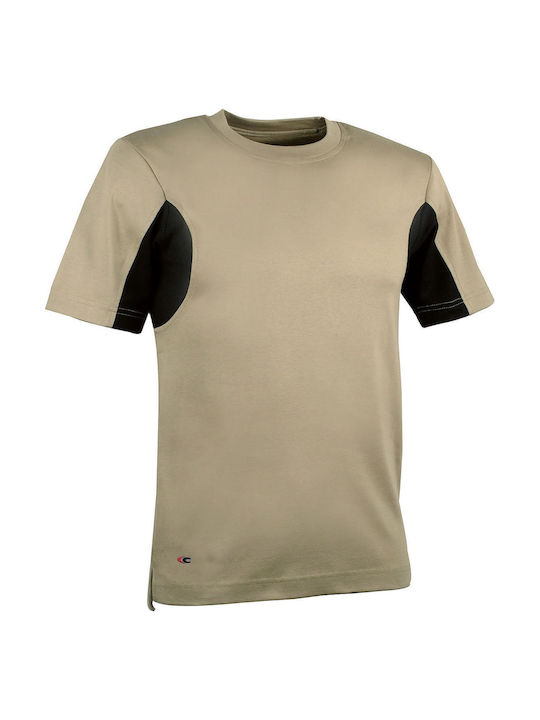 Cofra Cooldry Guadalupa T-Shirt Εργασίας Χακί