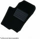 Cik Set of Front and Rear Mats 4pcs for Mercedes-Benz E Class Black