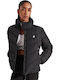 Scurtă Jachetă de femei Puffer Waterproof Negru