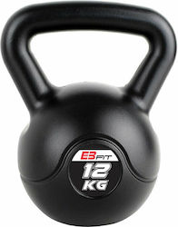 Eb Fit EB Fit Kettlebell από PVC 12kg Μαύρο
