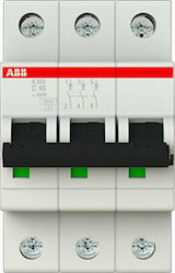 Abb S203-C40 Automatische Sicherung 40A Dreipolig 24777