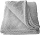 TnS Pop Corn Κουβέρτα Fleece Διπλή 200x220εκ. Γκρι