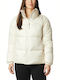Puffect Women's for Hiking Short Puffer Jacket for Winter White