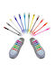 Shoelaces Silicone Multicolor 6pcs