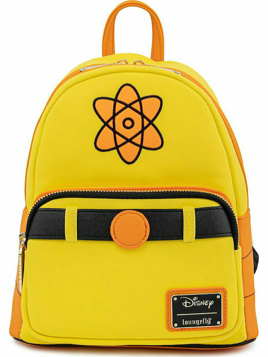 Loungefly Disney Goofy Kids Bag Backpack Yellow 22.5cmx11cmx27cmcm Disney Goofy Movie Powerline Cosplay