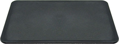 Rectangular Plastic Chopping Board Black 31x20cm