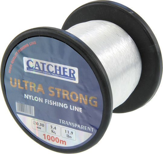 Catcher Catcher Πετονιά Ψαρέματος Λευκή 1000m / 0.30mm / 5.4kg