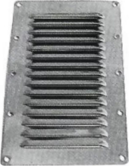 Inoxmare M8057G Περσίδα Εξαερισμού 22.7x12.6cm Ορθογώνια