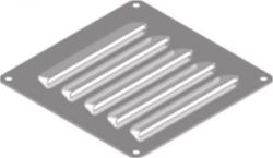 Inoxmare M8057B Περσίδα Εξαερισμού 12x12cm
