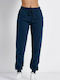 BodyTalk 1212-909500 Women's Jogger Sweatpants Navy Blue