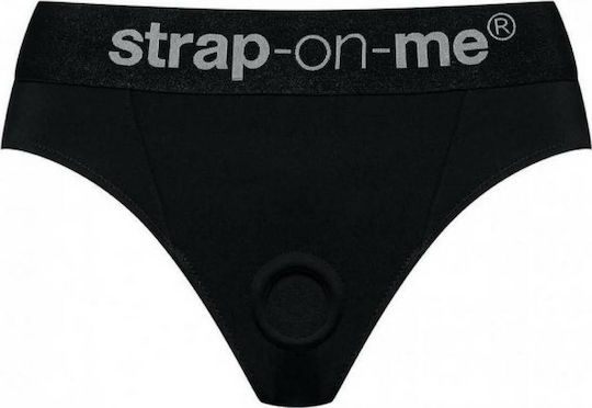 Heroine Luxury Strap On Harness Underwear 16.2cm in Black Color