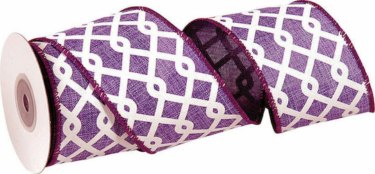 Lianos Christmas Ribbon Purple 850cm 1pc