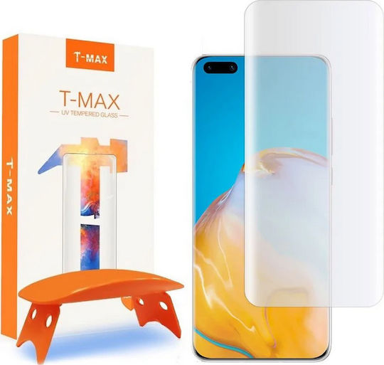 T-Max UV Full Curved Case Friendly Full Face Tempered Glass (Huawei P40 Pro)