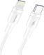 Leewello Regular la Cablu Lightning Alb 1m (SJX-211)