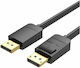 Vention Cable DisplayPort male - DisplayPort male 3m Μαύρο (HACBI)