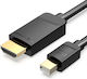 Vention HABBI Καλώδιο mini DisplayPort male - HDMI male 3m Μαύρο