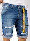 Senior 305 Men's Shorts Jeans Blue