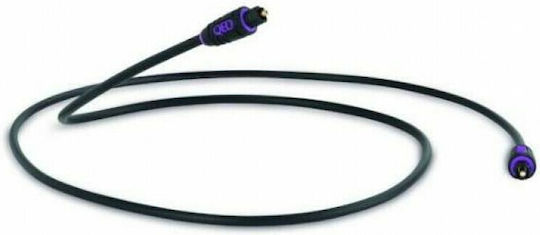 QED Optical Audio Cable TOS male - TOS male Μαύρο 3m (40078)
