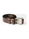 3685 Men's Leather Belt Brown