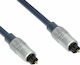 Dynavox Optical Audio Cable TOS male - TOS male Μαύρο 0.5m (206293)