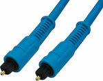 Lancom Optical Audio Cable TOS male - TOS male Μπλε 1.5m (01.097.0006)