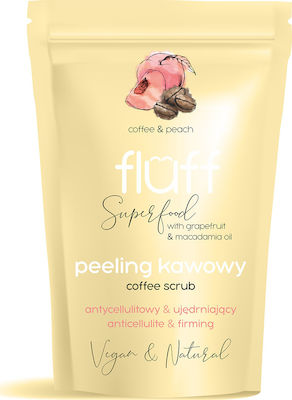 Fluff Coffee & Peach Scrub for Body 100gr