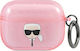 Karl Lagerfeld Karl`s Head Glitter Θήκη Σιλικόν...