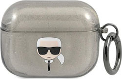 Karl Lagerfeld Karl`s Head Glitter Silikonhülle...