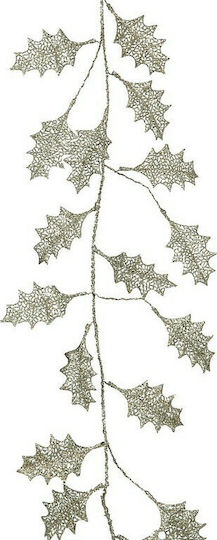 Lianos Lianos Christmas Garland Metallic Champagne 198cm