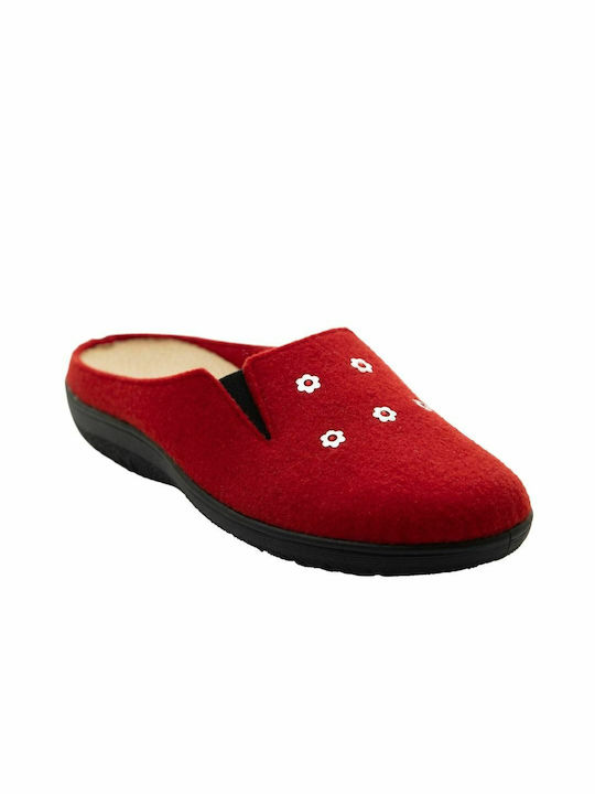 SaveYourFeet 3030 Anatomic Women's Slippers In Red Colour