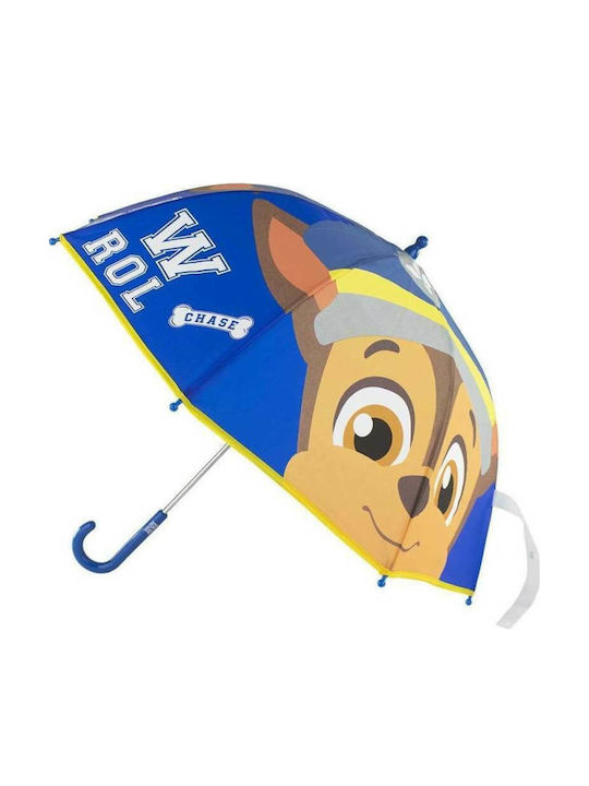 Disney Umbrelă pentru copii Baston Paw Patrol Albastru cu diametrul de 71cm.