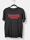 Stranger Things T-shirt σε Μαύρο χρώμα