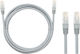 Blow U/UTP Καλώδιο Δικτύου Ethernet 1m Γκρι