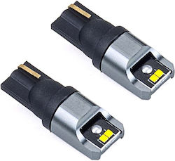 Autoline LX19 Car Lamps T10 LED White 2pcs