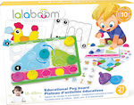 Lalaboom Baby-Spielzeug Educational Peg Board für 18++ Monate