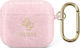 Guess Glitter Collection Silicone Case with Key...