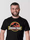 Park Logo T-shirt Jurassic Park Black Cotton MEJUPAMTS001S