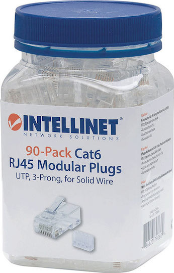 Intellinet Plug RJ-45 male 80pcs Transparent (790550)