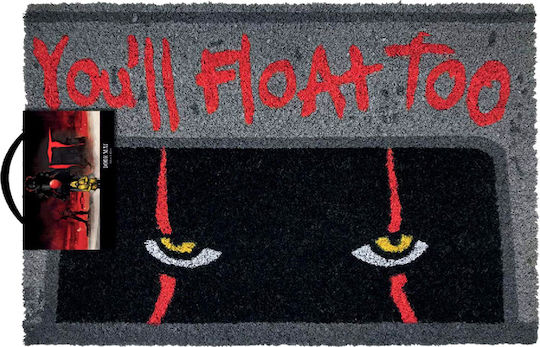 Pyramid International Entrance Mat Carpet IT: Chapter II Black 40x60cm