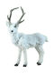Lianos Weihnachtliche Plüsch Figur Hirsche Weiß Höhe 36cm