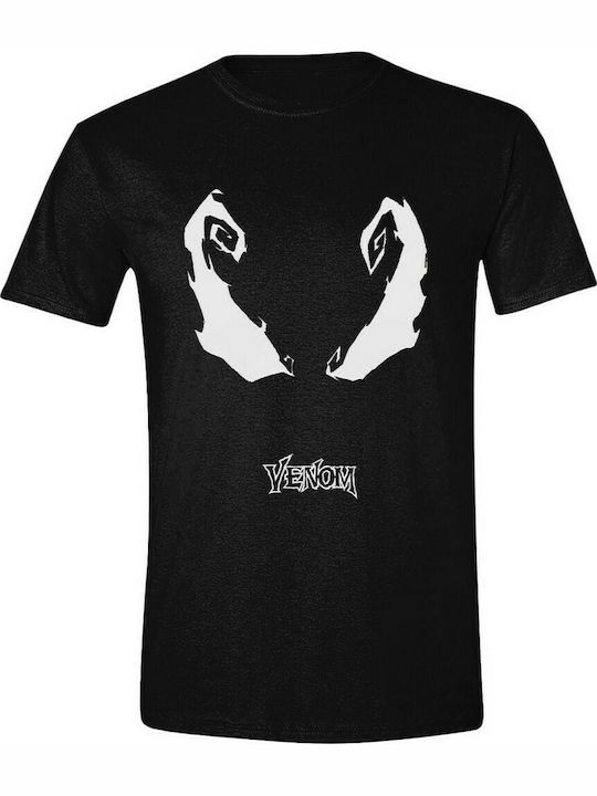 Spiderman Venom Eyes T-shirt σε Μαύρο χρώμα