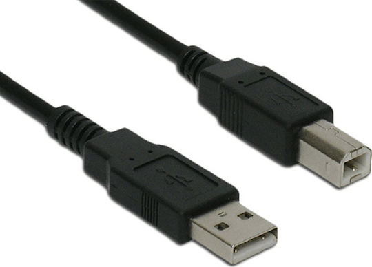 Bridge Cable USB 2.0 Kabel USB-A-Stecker - USB-B-Stecker Schwarz 1.5m 30632