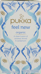 Pukka Feel New Μείγμα Βοτάνων Βιολογικό 20 Φακελάκια 40gr