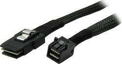 StarTech Mini-SAS - Mini-SAS Kabel 100cm Schwarz (SAS87431M)