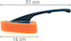 Plastic Cleaning Brush with Handle Blue 31cm