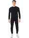 Skull Sweatpants with Elastic Black