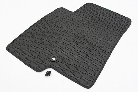 Set of Front and Rear Mats 4pcs for Hyundai Sonata 1999-2001 Black