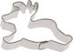 Cake Deco Rentier Ausstechform Metallisch