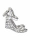 Glamour Charm Cu Pietre Cu Pietre Platforma