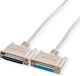 Roline Cable RS232 25-pin male to RS232 25-pin female 1.8m (11.01.3618) 1pcs